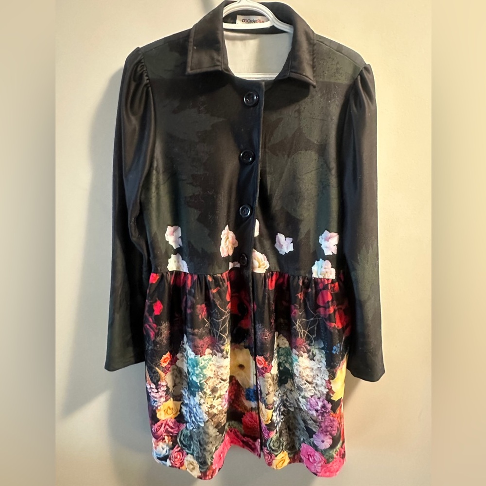 Cute & light button-up jacket or top (XL)